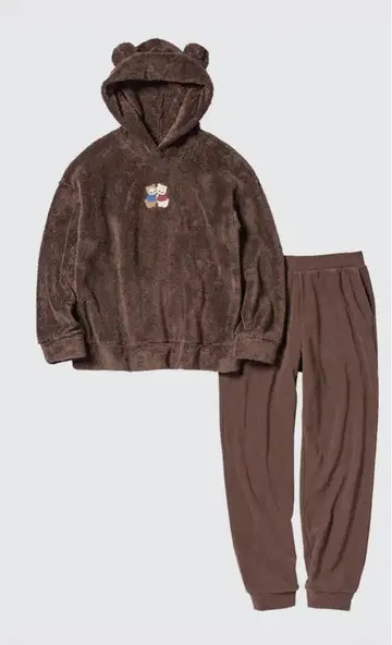 유니클로 mofusand 퍼 플리스 세트 새상품