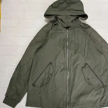 ZARA 카키 자켓 마운틴 파카 오 캐주얼 후드