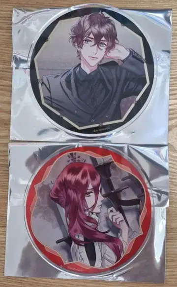 Blackish House 아크릴 코스터 그라테 우가진 미오 쿠제 카렌