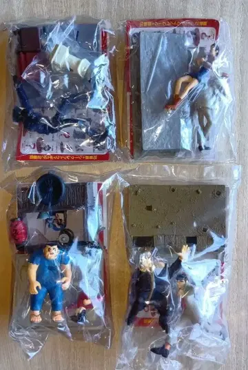 내일의 죠 피규어 4세트 미개봉