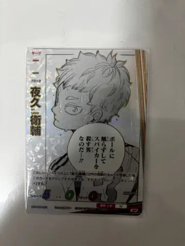 하이큐 바보카 BREAK 야쿠 SP