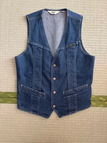 Lee 60s~70s USA제 데님 베스트 빈티지