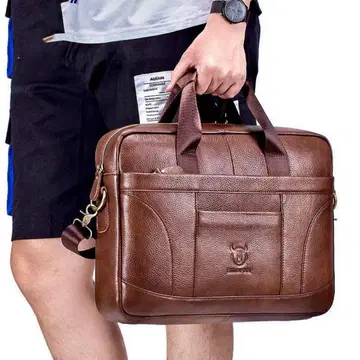 비즈니스백 남성용 천연 가죽 소가죽 2way