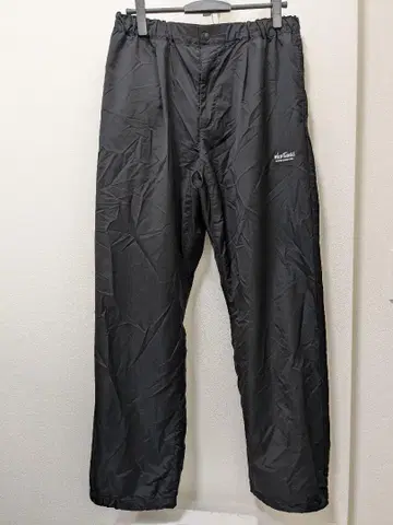 WILD THINGS 와일드 띵스 블랙 나일론 팬츠