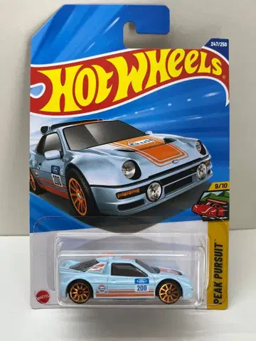 핫휠 포드 RS200 걸프