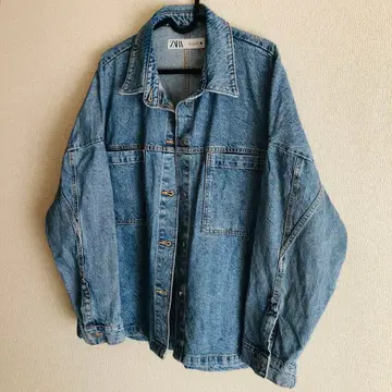ZARA 커버올 데님 자켓