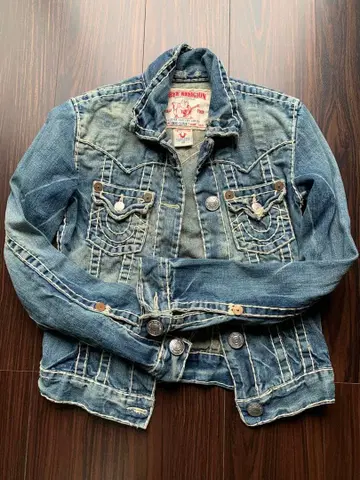 True Religion 데님 자켓 JIMMY SUPER T XS