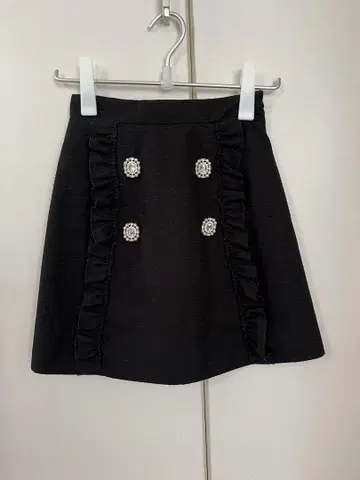 evelyn 비쥬 스커트 블랙