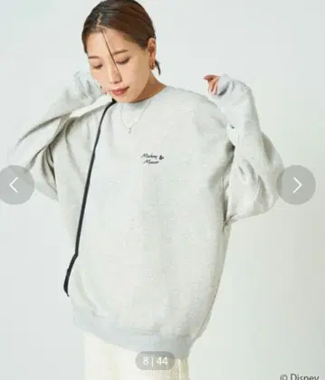 FREAK'S STORE 별주/Mickey Mouse 자수 맨투맨