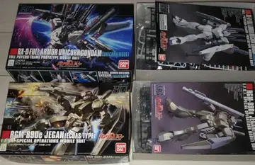 HG 제간(에코즈 사양)&FA 유니콘 건담(유니콘 모드)