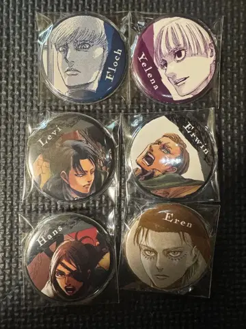 진격의 거인 캔 배지 히타시