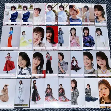케야키자카46 사쿠라자카46 이노우에 리나 브로마이드 32장 묶음 판매