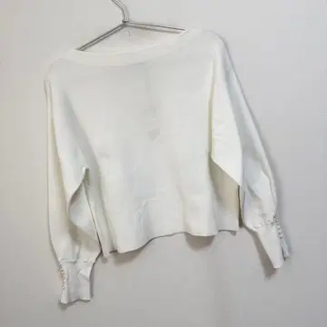 에멜리파인즈 핸드 워셔블 FC HW 소매 턱 버튼 보트넥