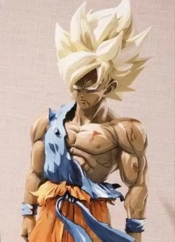 smsp 손오공 초사이어인 리페인트 피규어 드래곤볼 피규어