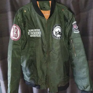 MA-자켓. 밀리터리. 올리브색