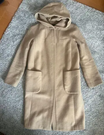 tomorrowland 코트 투모로우랜드 울 코트 후드