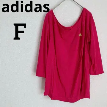 선착순 adidas [ F ] 핑크 오프숄더 T셔츠