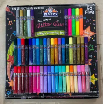 Elmer's Rainbow Glitter Glue 50개입