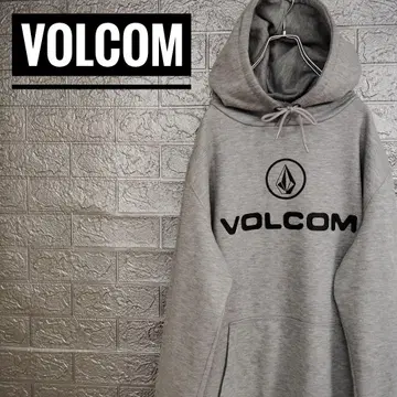 볼컴 VOLCOM 빅 로고 구제 의류 후드 맨투맨 LL 속기모