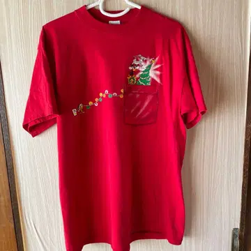 90s 빈티지 루니 툰즈 크리스마스 T셔츠