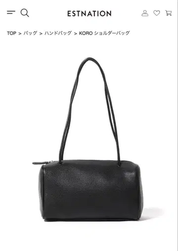 완판 ESTNATION KORO 숄더백 블랙