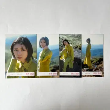 사쿠라자카46 후지요시 카린 브로마이드 틈새바람 MV 의상 컴프