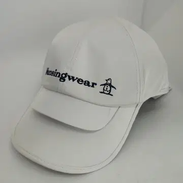 20-3 먼싱웨어 골프 캡 에어피크 고통기 화이트