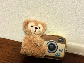 더피 카메라형 파우치 키링