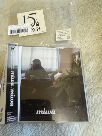 miwa 앨범 [ miwa ] 2장 세트 스티커 포함 새상품급