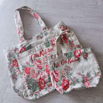 Cath Kidston 플라워 프린트 토트백 세트