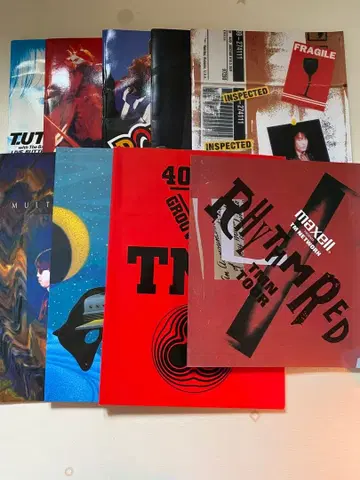 TM NETWORK TMN 우츠노미야 타카시 투어 팜플렛