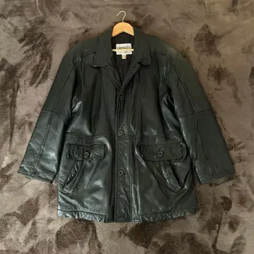 LMOGEES 가죽 자켓 양가죽 y2k