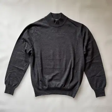 Gran Sasso 다크 그레이 터틀넥 스웨터