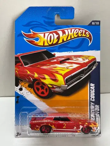 핫휠 머큐리 쿠거 엘리미네이터 US 카드 프레임스