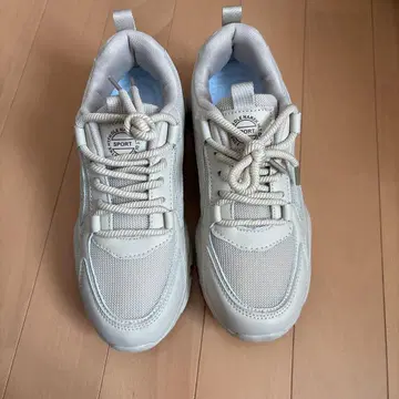 FASHION 메쉬 스니커즈 베이지