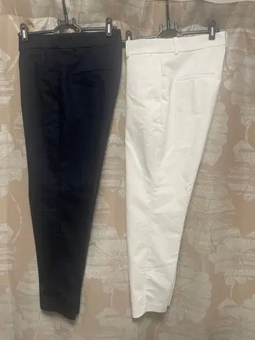 네이비 화이트 슬랙스 2세트