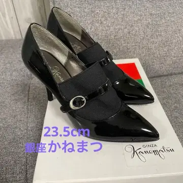 Kanematsu 블랙 하이힐 펌프스