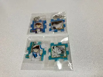 명탐정 코난 30주년 기념 퍼즐 아크릴 키링 신이치 키드