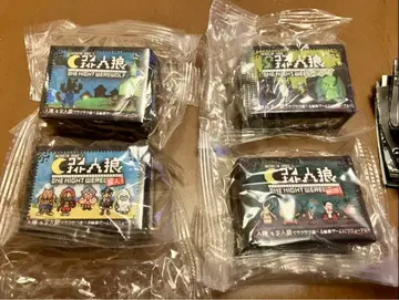 원 나이트 진로우 미니어처 가챠 전 4종 세트