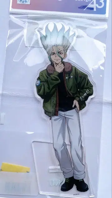 Dr.STONE 이시가미 센쿠 아크릴 스탠드 플라이트 자켓 ver