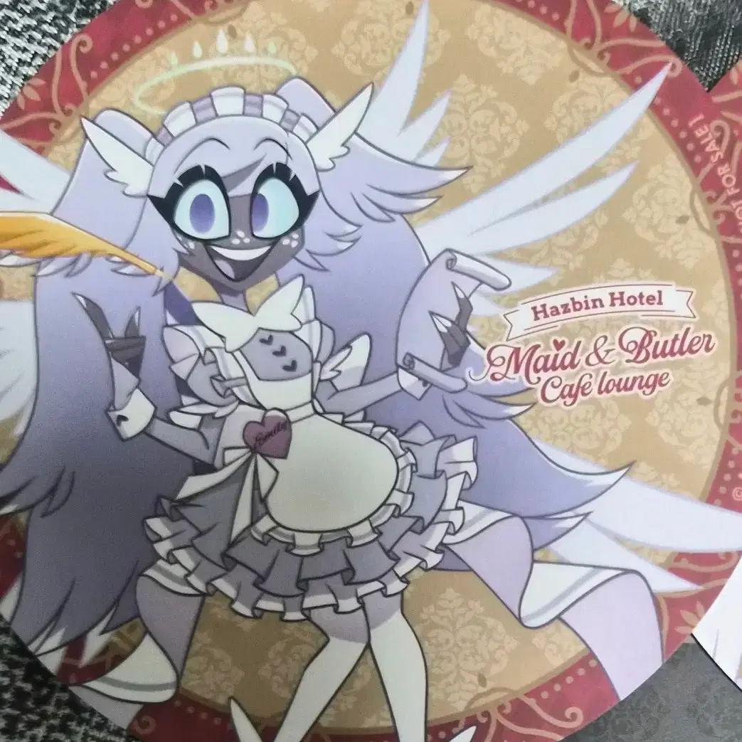 Quick sale!) Hazbin Hotel Animate Emily paper coaster #해즈빈,#해