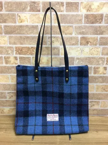 탑카피 해리스 트위드 콜라보 토트 A4 수납 가능