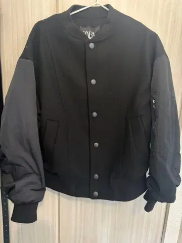 ZARA 콤비 봄버 자켓 M