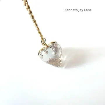 케네스 제이 레인 딸기 클리어 목걸이