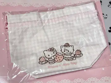 mikko 산리오 콜라보 키티 무스 런치 토트백