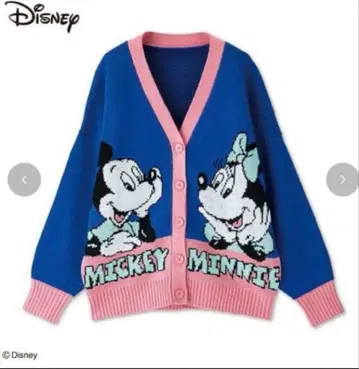 미사용 새상품 아베일 Disney 미키 미니 가디건 L