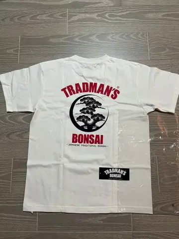 tradman's bonsai 티셔츠 L 사이즈 화이트