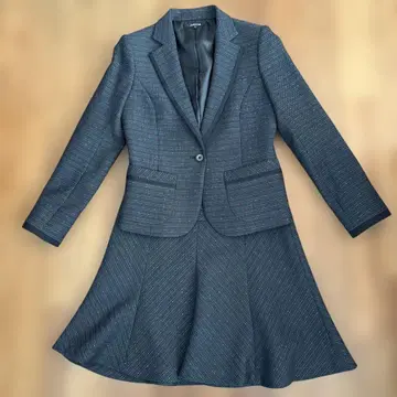 다크 그레이 스트라이프 포멀 세트 Selery 7호