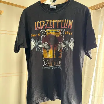 LED ZEPPELIN 콘서트 셔츠 1977년