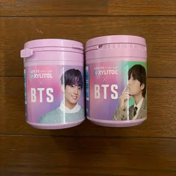 BTS 자일리톨 보틀껌 국 테테